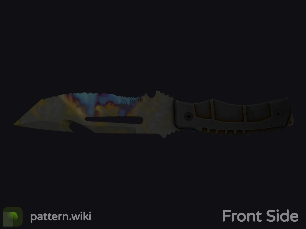 Survival Knife Case Hardened seed 41