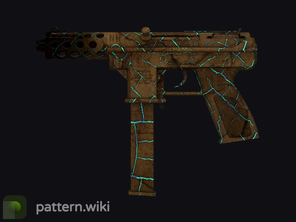 Tec-9 Cracked Opal seed 87