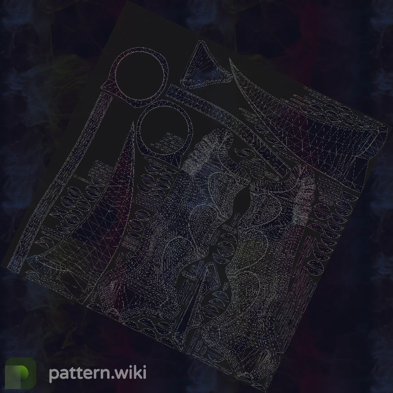 Karambit Doppler seed 309 pattern template