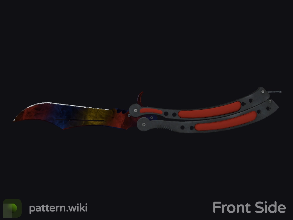Butterfly Knife Marble Fade seed 406