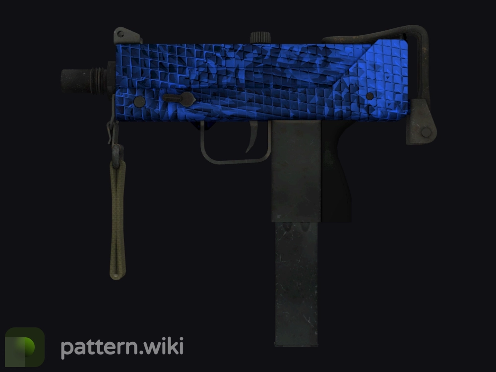 MAC-10 Lapis Gator seed 632