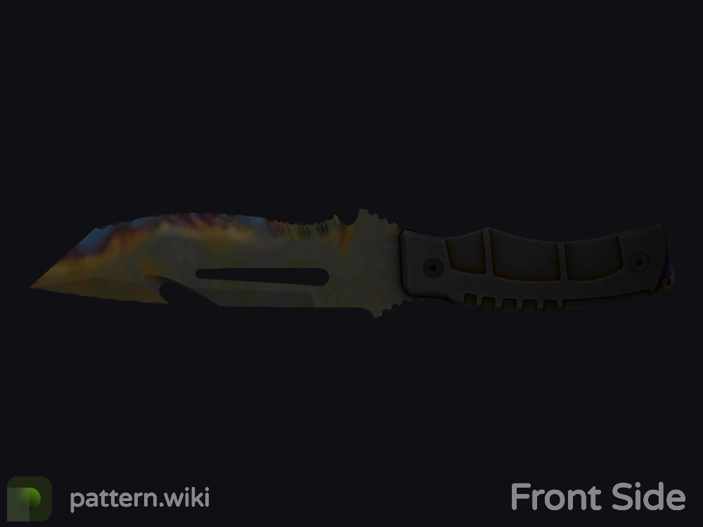 Survival Knife Case Hardened seed 511