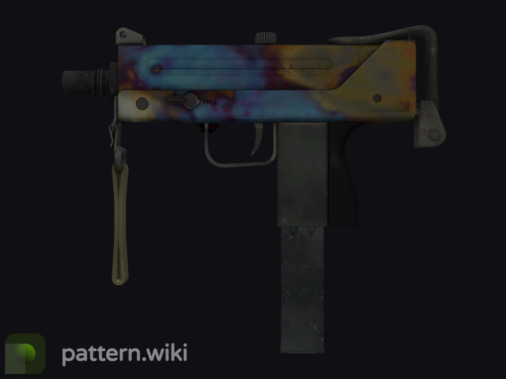 MAC-10 Case Hardened seed 751