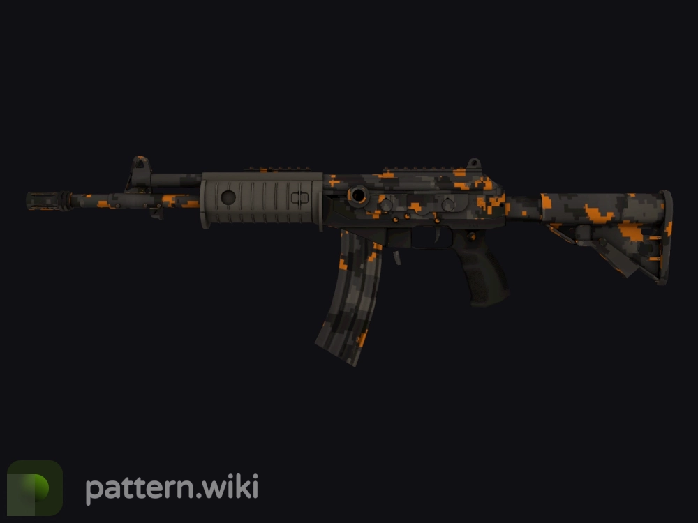 Galil AR Orange DDPAT seed 717