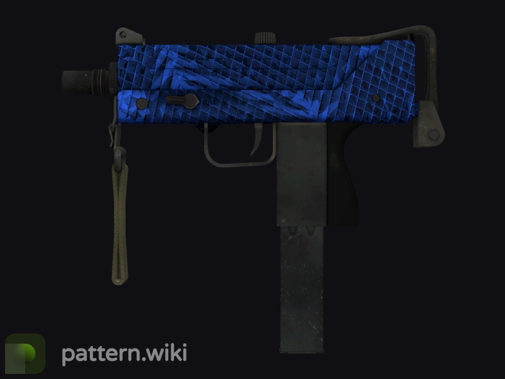 MAC-10 Lapis Gator seed 95