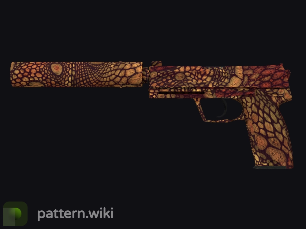 USP-S Orange Anolis seed 205