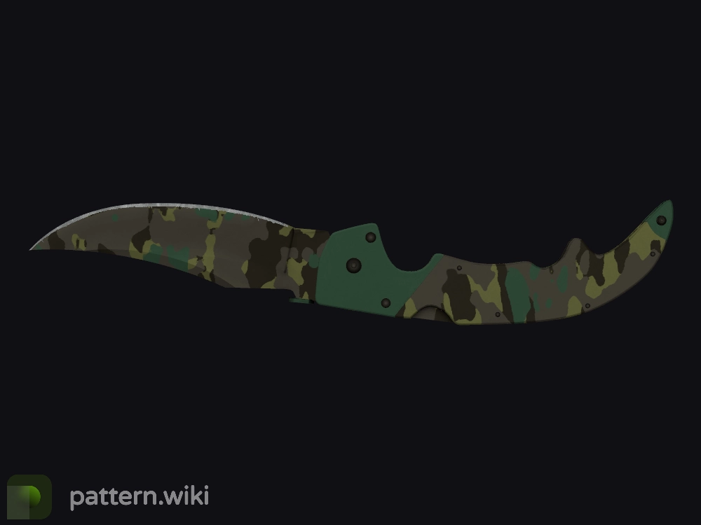 Falchion Knife Boreal Forest seed 420