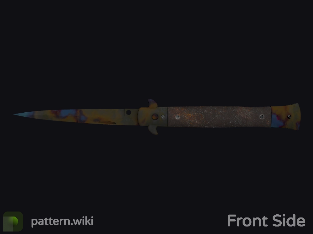 Stiletto Knife Case Hardened seed 543