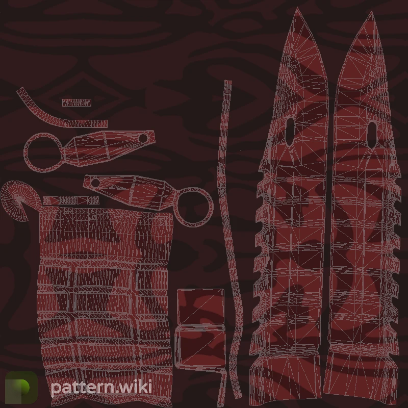 M9 Bayonet Slaughter seed 121 pattern template