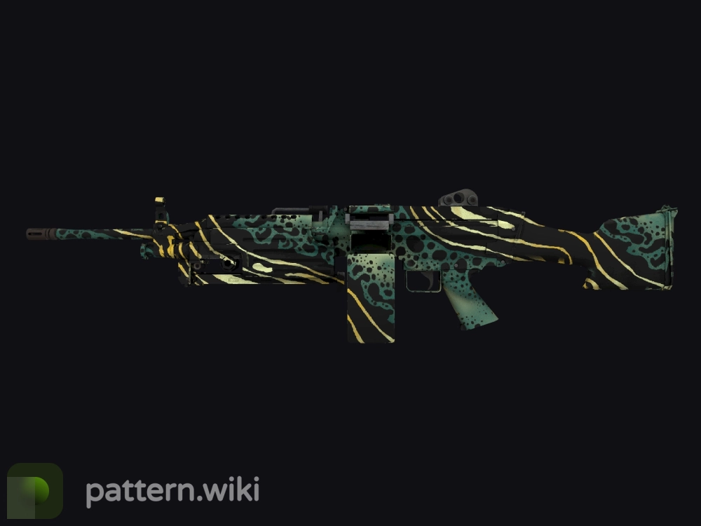 M249 Emerald Poison Dart seed 577