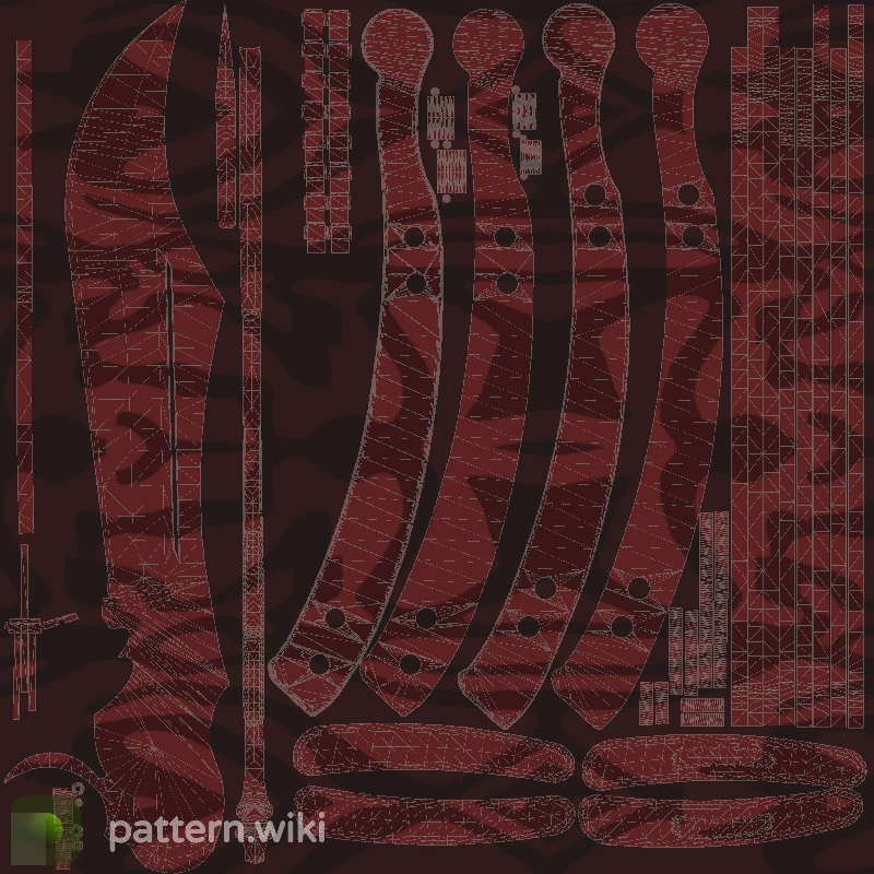 Butterfly Knife Slaughter seed 492 pattern template