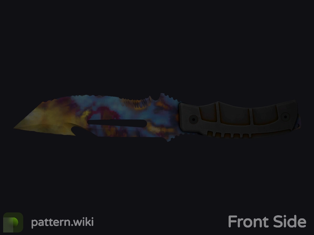 Survival Knife Case Hardened seed 341