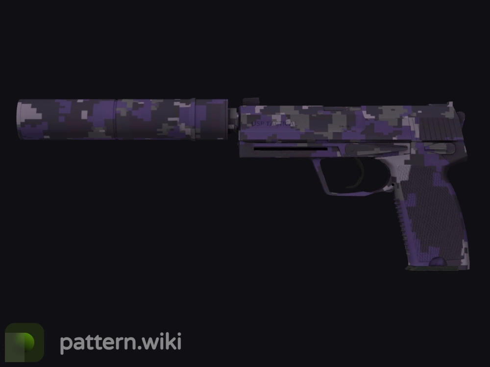 USP-S Purple DDPAT seed 535