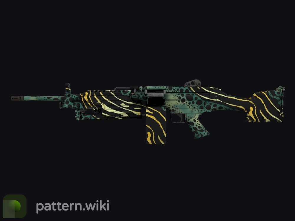 M249 Emerald Poison Dart seed 955