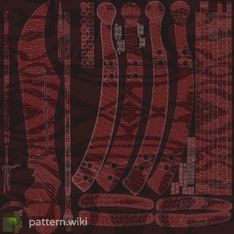 Butterfly Knife Slaughter seed 960 pattern template