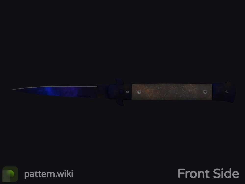 Stiletto Knife Doppler seed 261