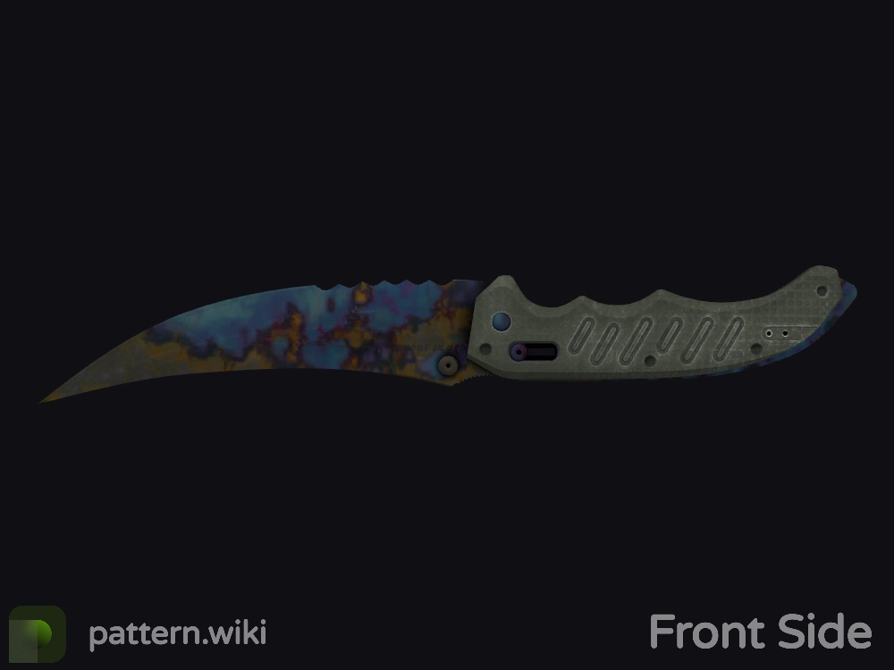 Flip Knife Case Hardened seed 382