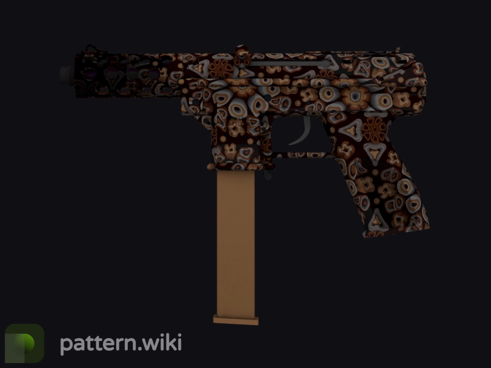 Tec-9 Orange Murano seed 693