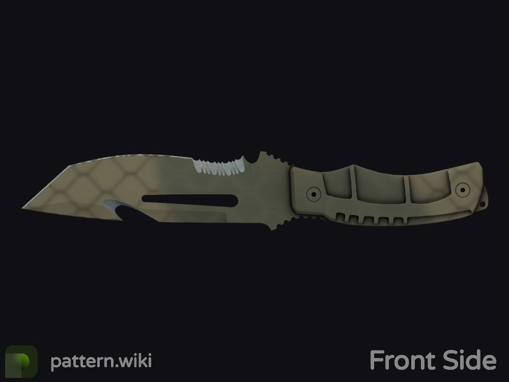 Survival Knife Safari Mesh seed 440