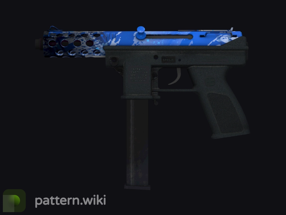 Tec-9 Ice Cap seed 728