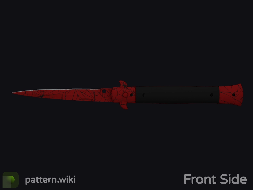 Stiletto Knife Crimson Web seed 262