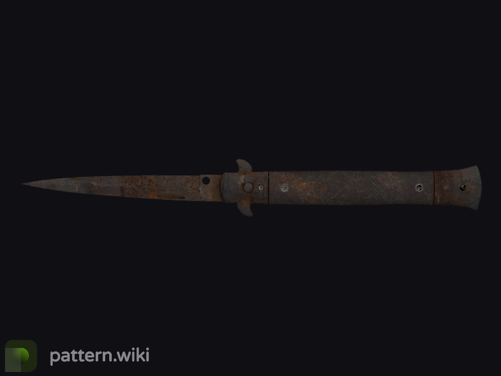 Stiletto Knife Rust Coat seed 411