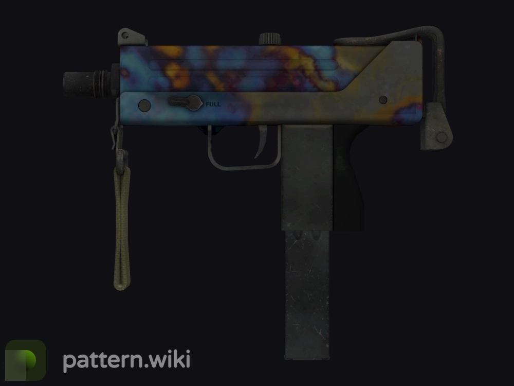 MAC-10 Case Hardened seed 632