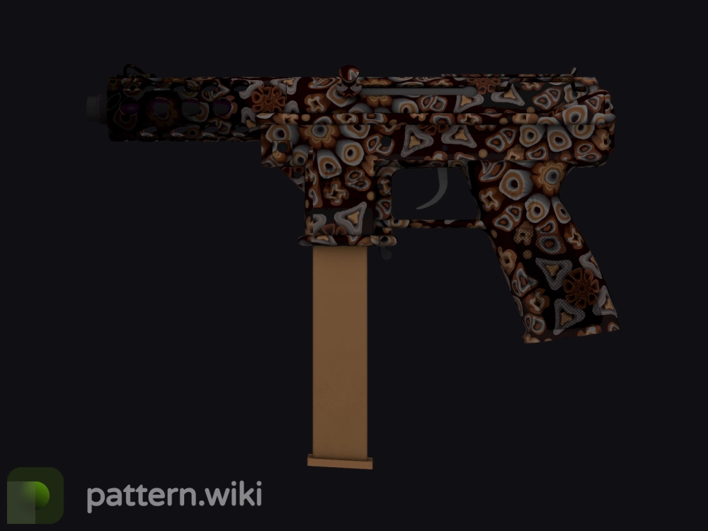 Tec-9 Orange Murano seed 749