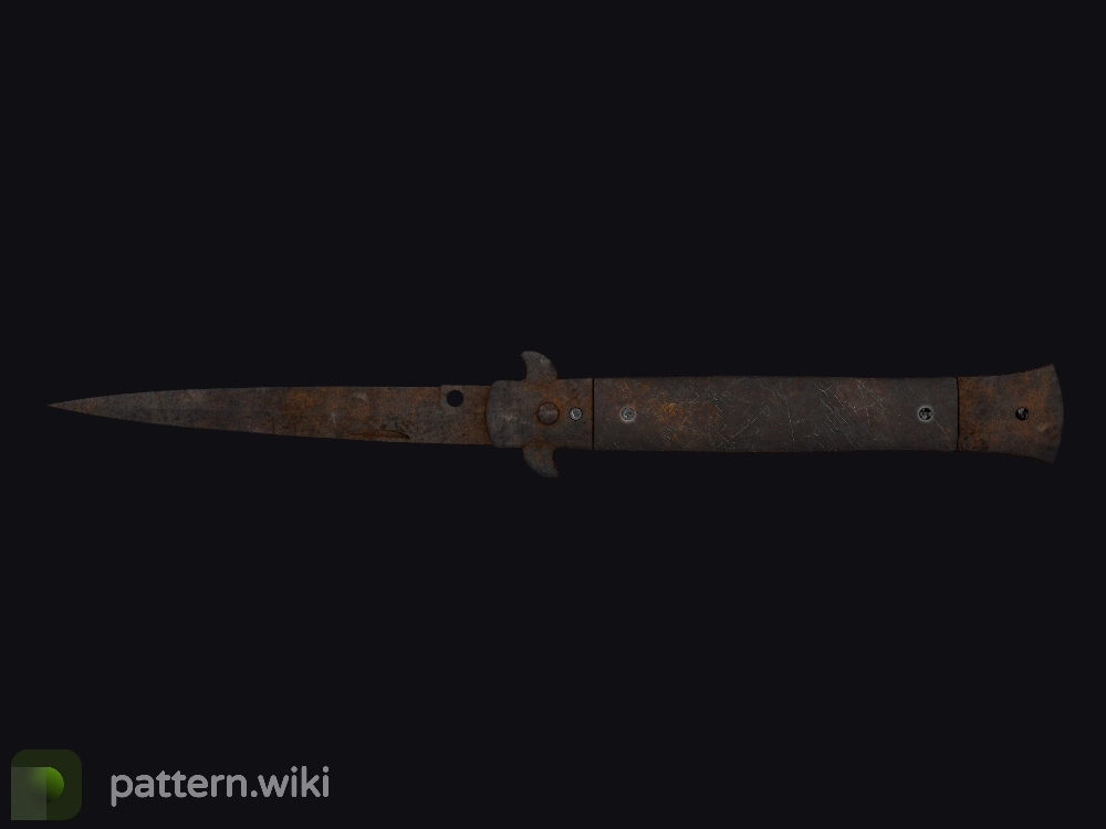 Stiletto Knife Rust Coat seed 442