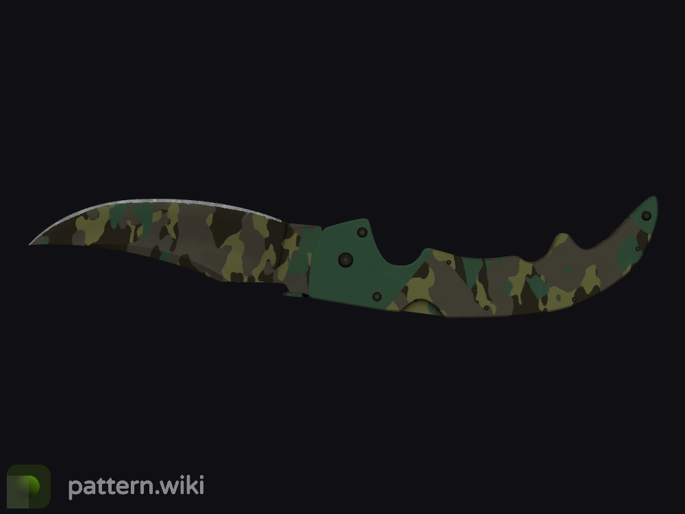 Falchion Knife Boreal Forest seed 722