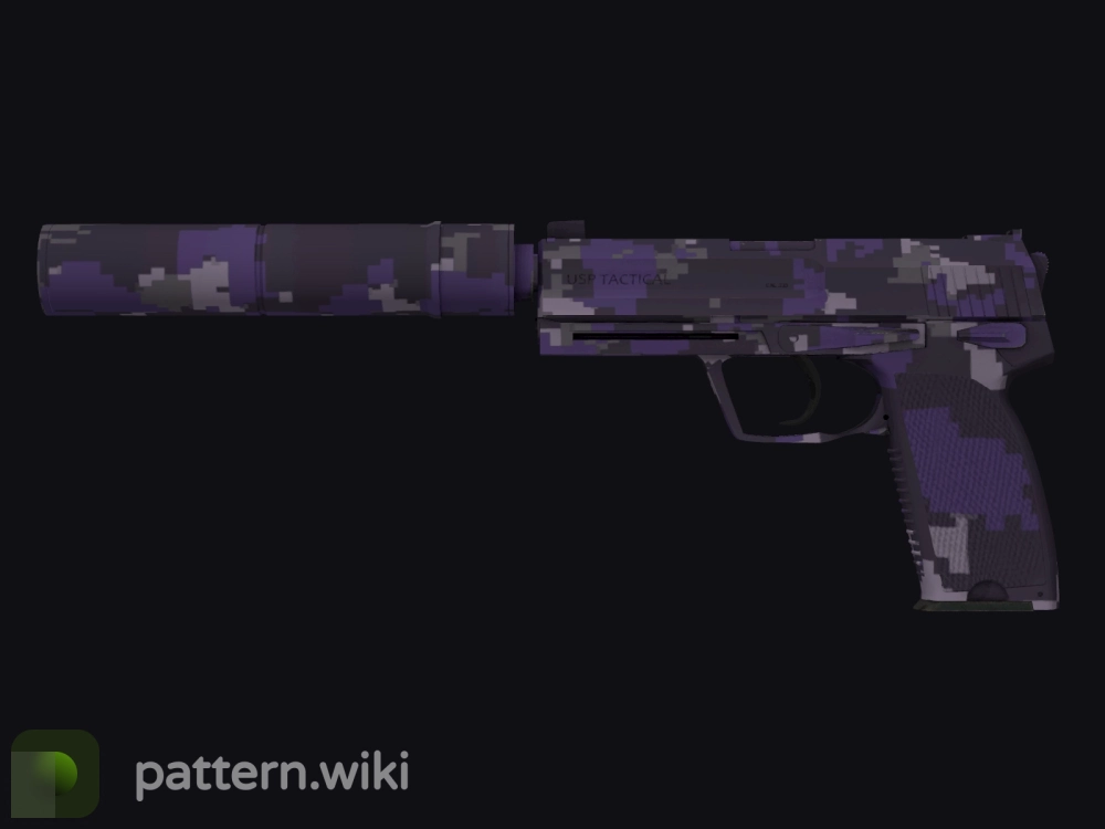 USP-S Purple DDPAT seed 257