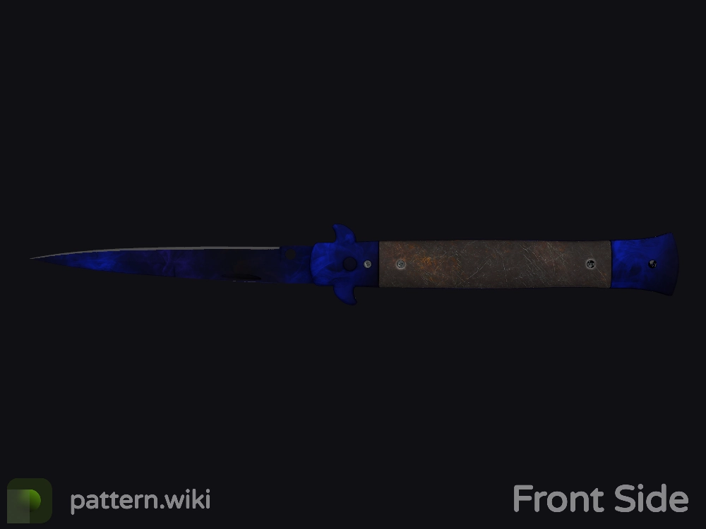 Stiletto Knife Doppler seed 522