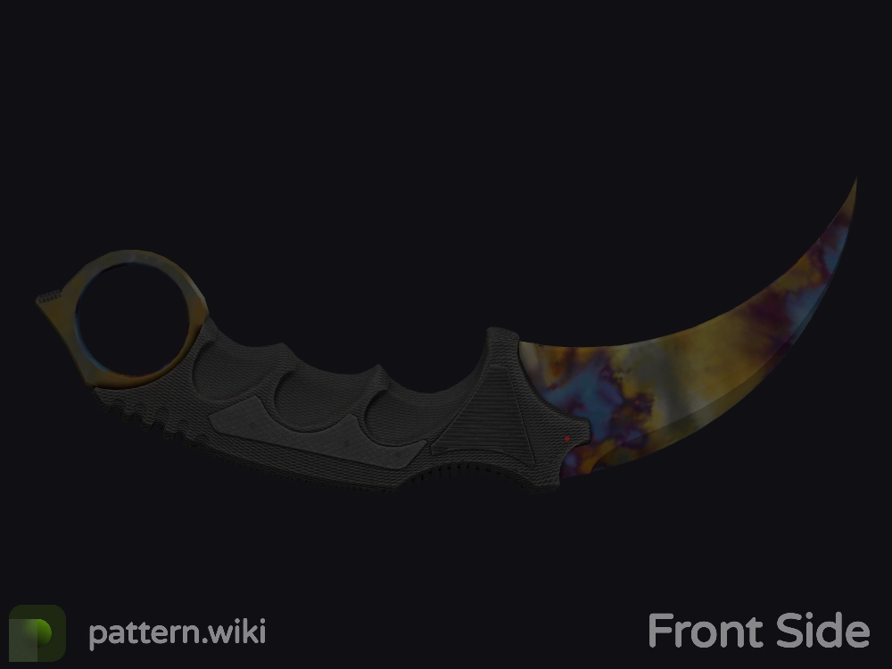 Karambit Case Hardened seed 745