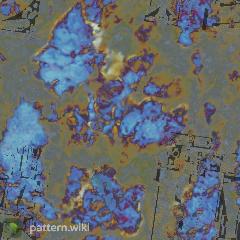 AK-47 Case Hardened seed 845 pattern template