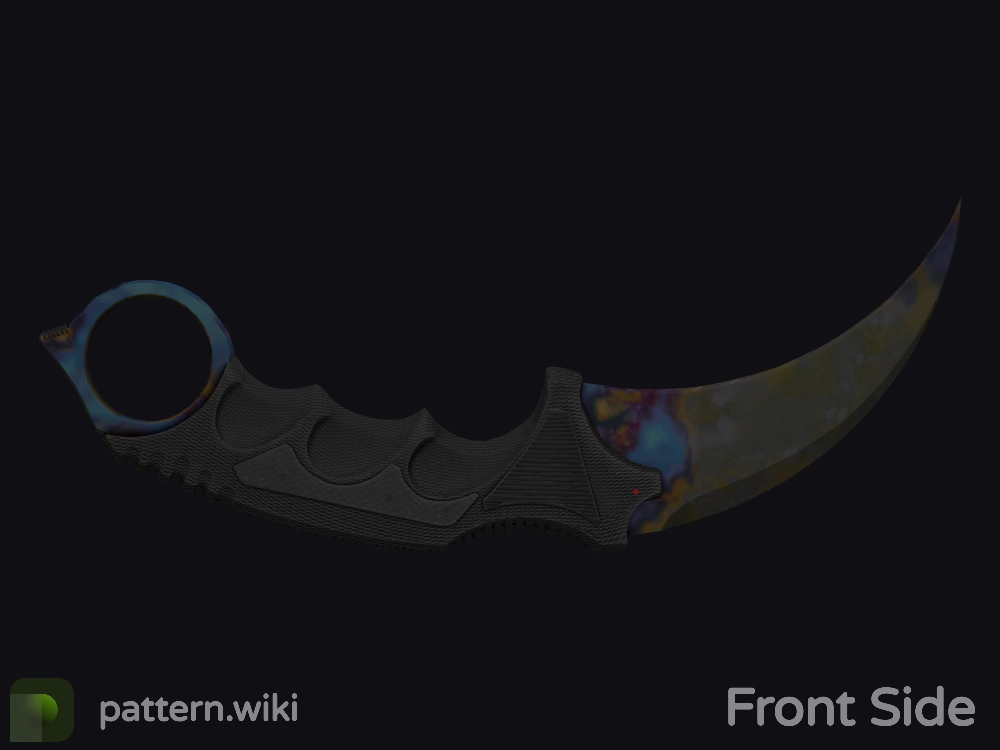 Karambit Case Hardened seed 493