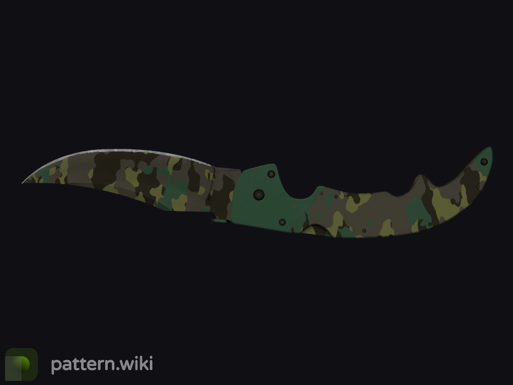 Falchion Knife Boreal Forest seed 154