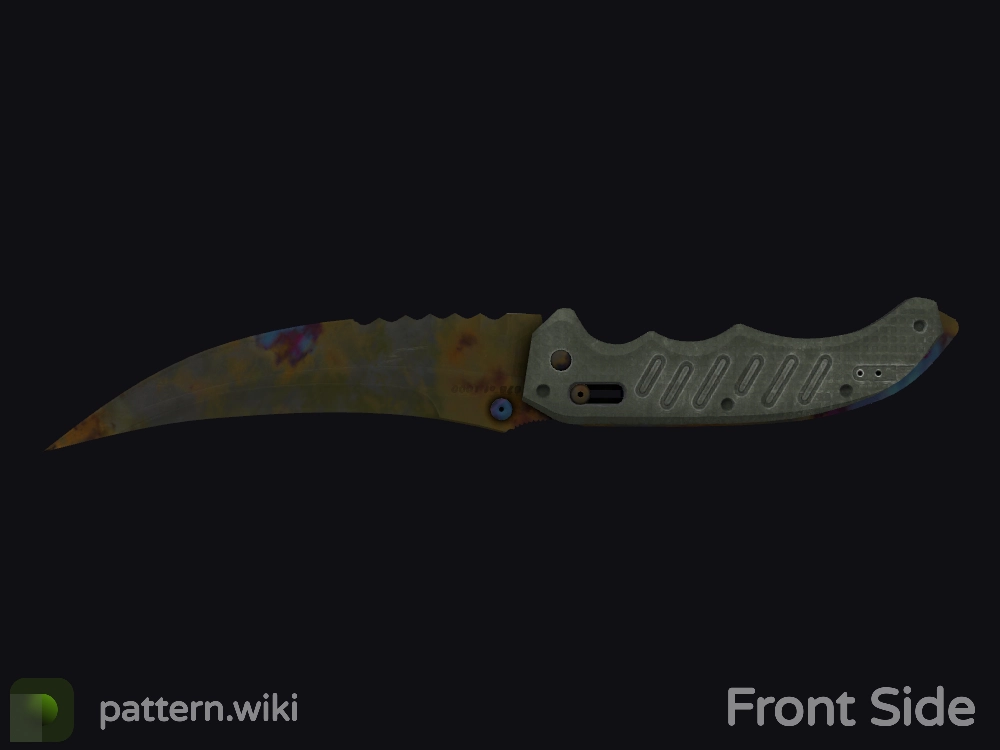 Flip Knife Case Hardened seed 498