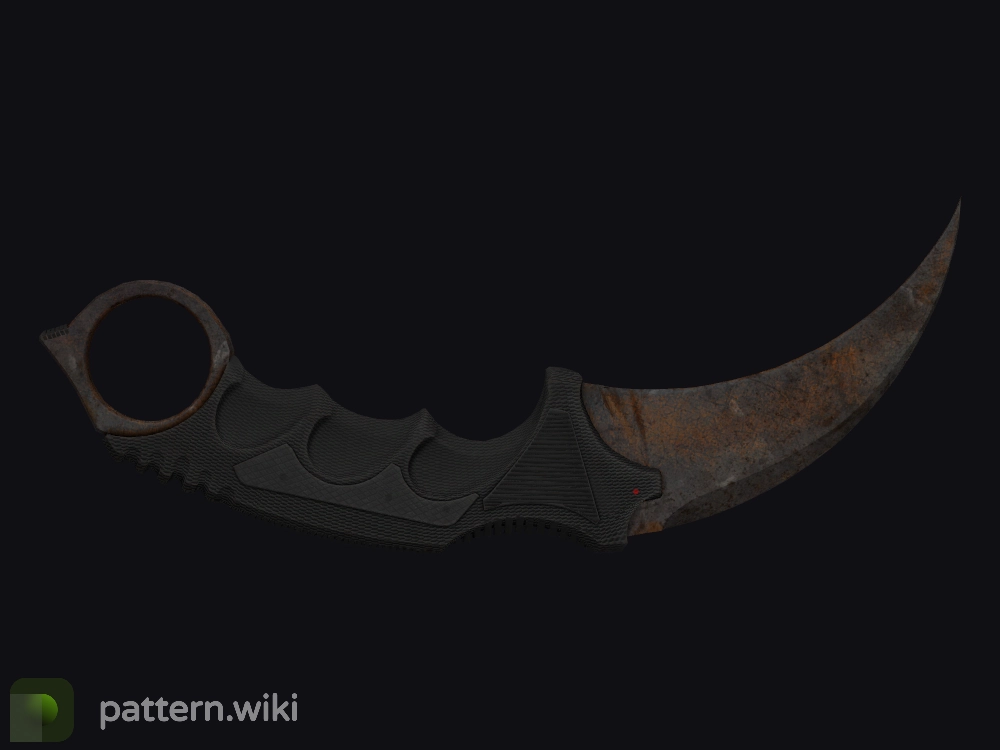 Karambit Rust Coat seed 357