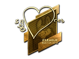 Sticker seang@res (Gold) | Boston 2018 preview