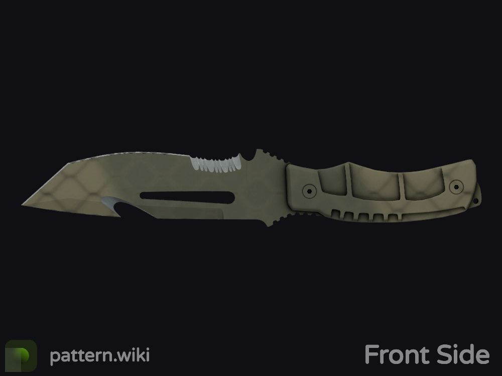 Survival Knife Safari Mesh seed 753