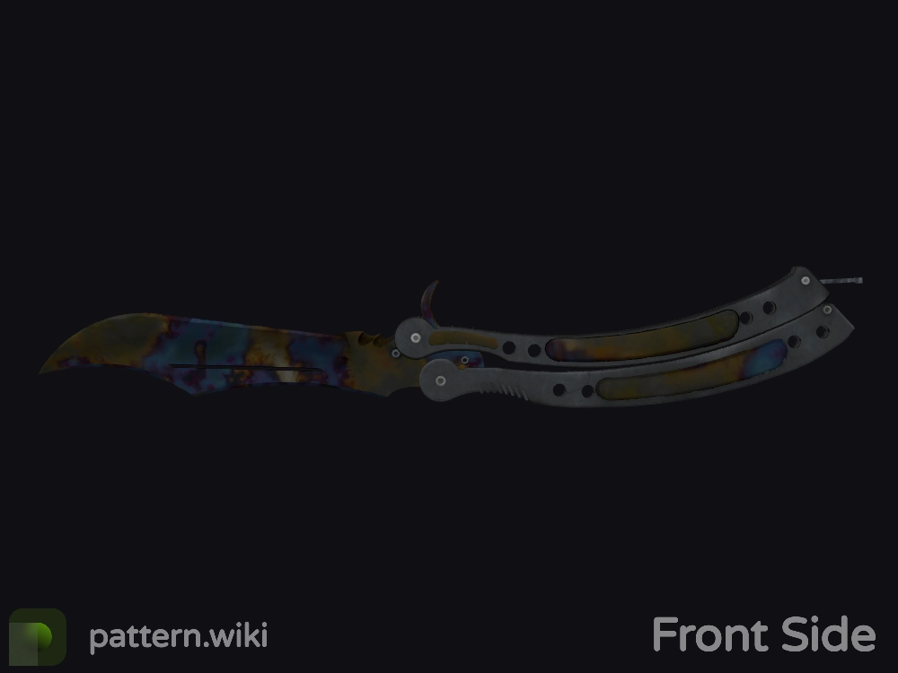 Butterfly Knife Case Hardened seed 697