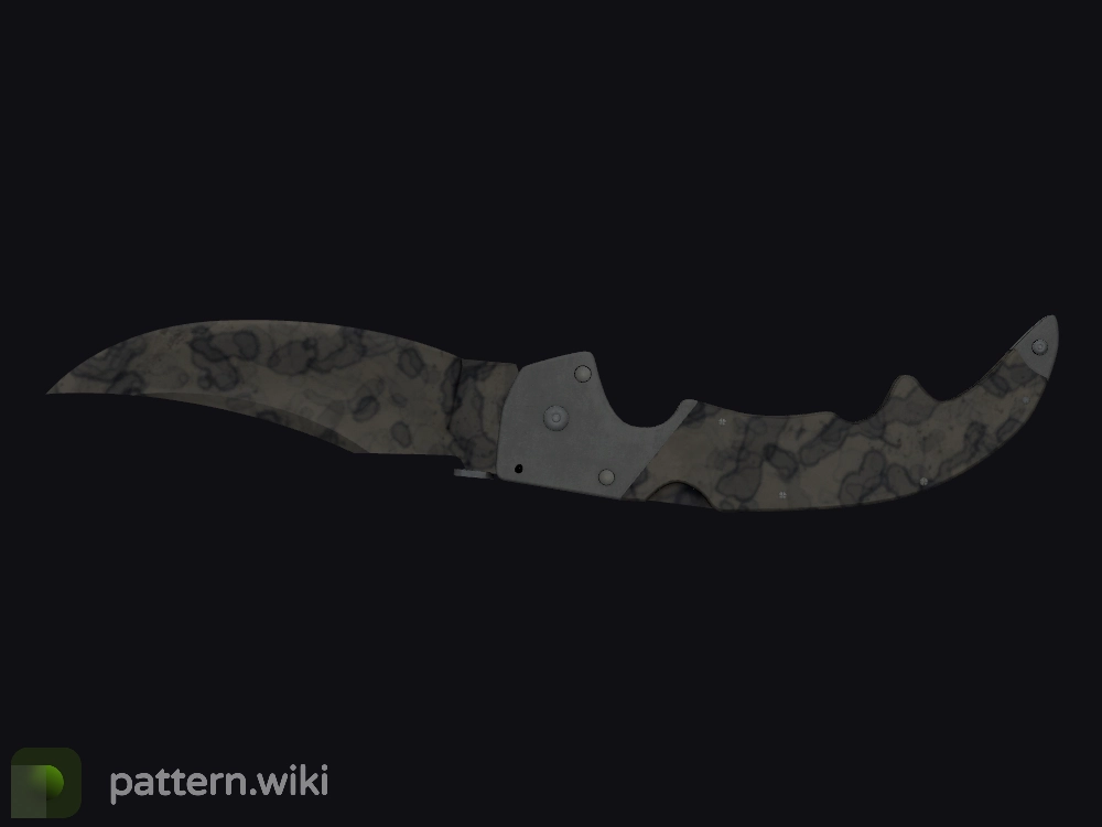 Falchion Knife Stained seed 77