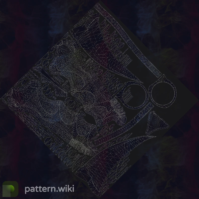 Karambit Doppler seed 686 pattern template