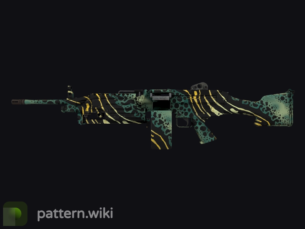 M249 Emerald Poison Dart seed 962