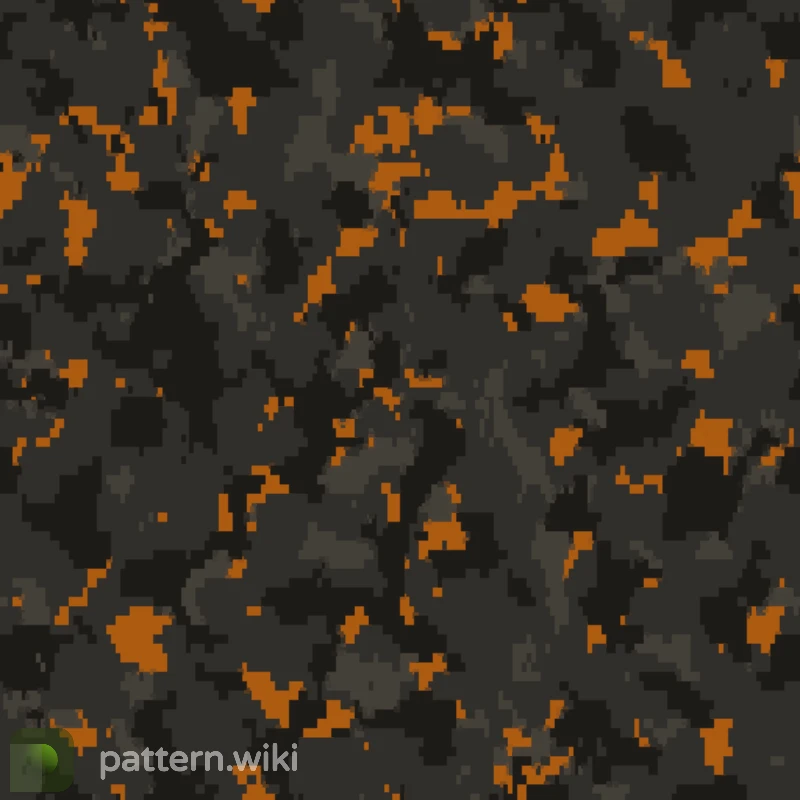 Sawed-Off Orange DDPAT seed 0 pattern template