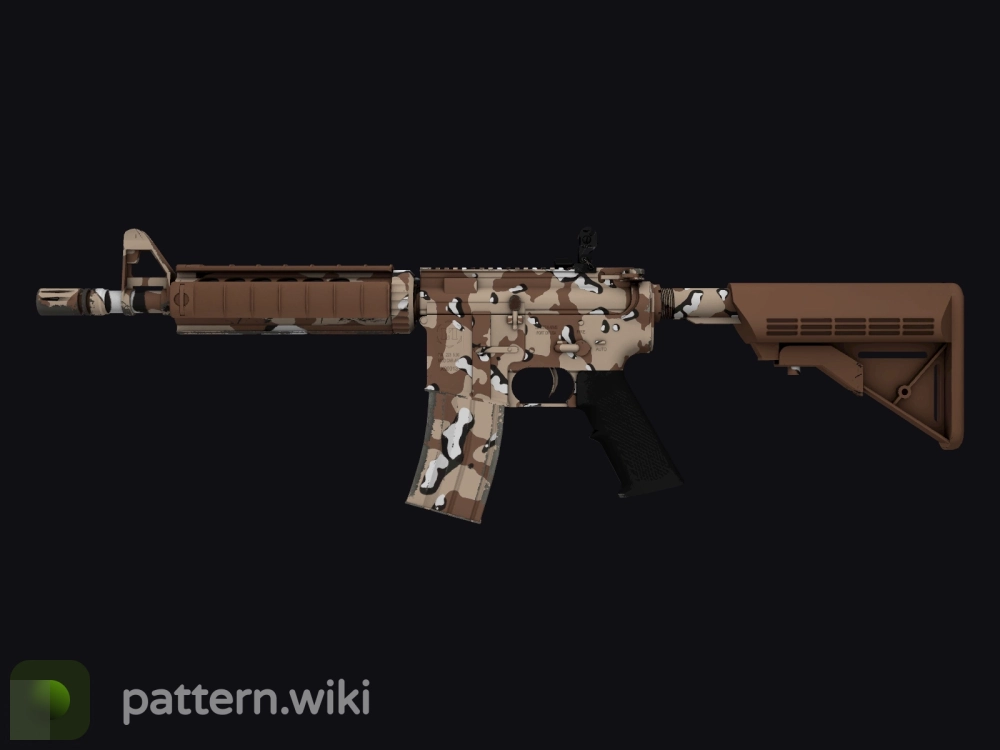 M4A4 Desert Storm seed 168