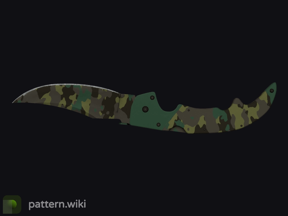 Falchion Knife Boreal Forest seed 49