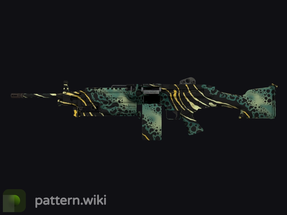 M249 Emerald Poison Dart seed 841