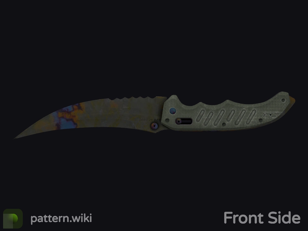 Flip Knife Case Hardened seed 851