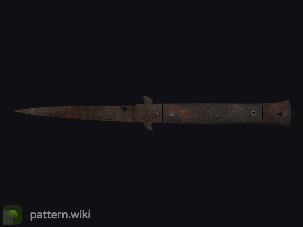 Stiletto Knife Rust Coat seed 875